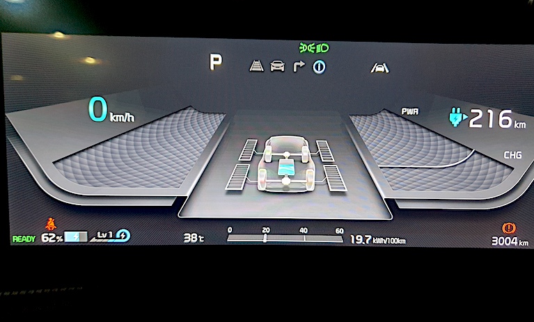 Kia EV6 driving range on a single charge