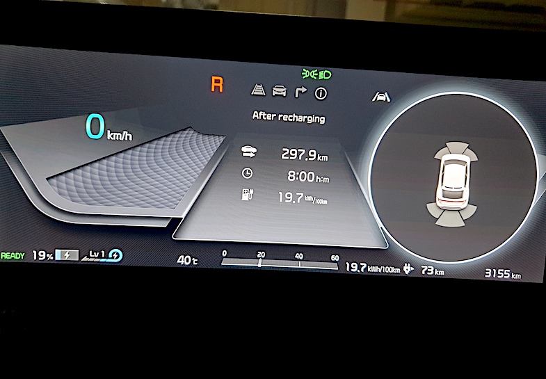 Kia EV6 driving range