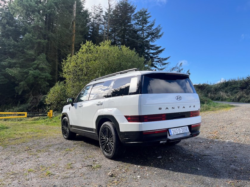 The Santa Fe comes as standard with seven seats and lots of equipment features
