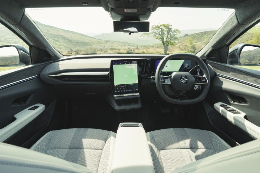The cabin of the new Renault Scenic