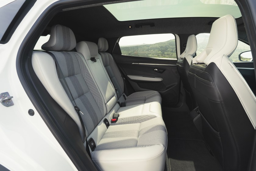 Rear legroom in the new Scenic