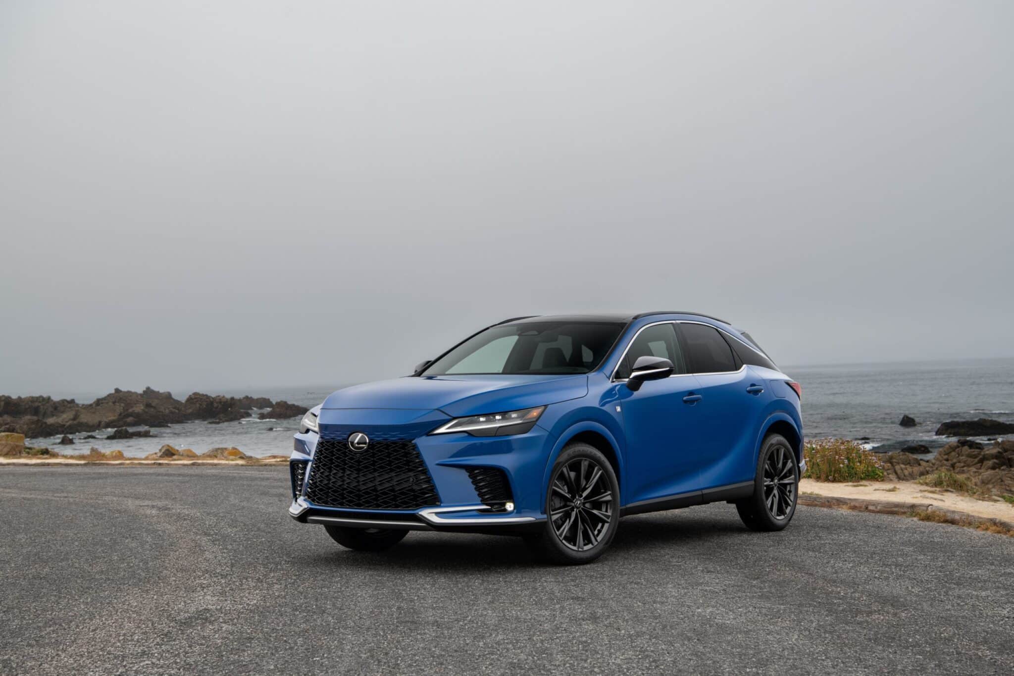 2025 Lexus RX 350 F Sport Handling AWD in Grecian Water.