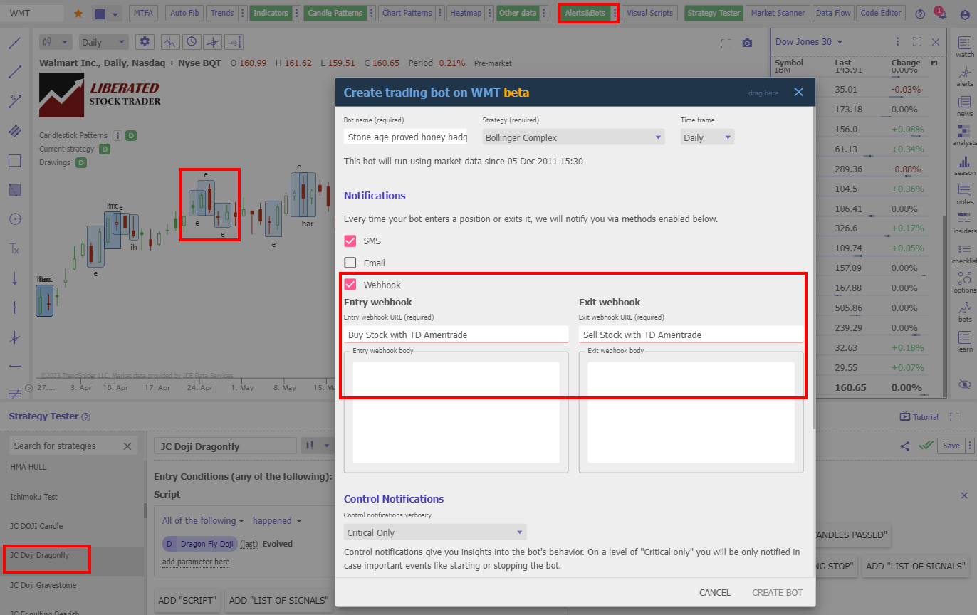 Connecting TrendSpider to a Broker to Start Automated Trading. | © LiberatedStockTrader.com Connecting TrendSpider to a Broker to Start Automated Trading.